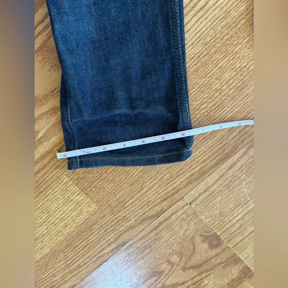 Acne Studios Max Jeans 29x32 Dark Wash Slim Straight Denim Scandinavian - Picture 10 of 11